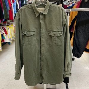 Eddie Bauer Large Men’s Green Long Sleeve